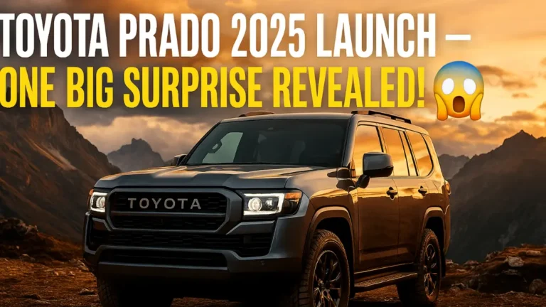 New Toyota Prado 2025 SUV